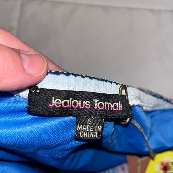 Jealous Tomato Strapless Tube Top Size Small - Picture 7 of 11